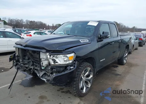 2021 Ram 1500 Big Horn 4X4 6'4 Box из США, поврежденный, VIN 1C6SRFBT2MN823635